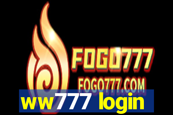 ww777 login